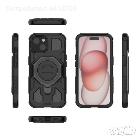 Калъф за Samsung S26, S26 Ultra, S26+, samsung A37, A57 Carbon Shield PRO - Samsung Galaxy - Black, снимка 6 - Калъфи, кейсове - 53646747