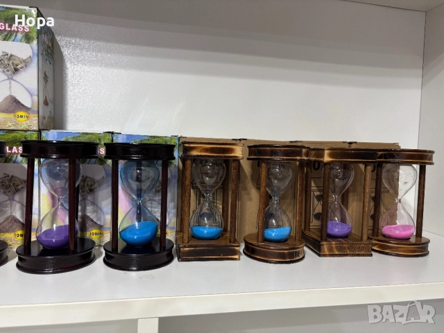Пясъчен часовник 1, 3 , 5 и 10 минути , снимка 11 - Декорация за дома - 35940612