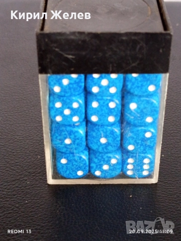 Блок от 36 броя шестранни зара с точково означение всеки зар е 12 mm. CHESSEX 27032, снимка 6 - Други ценни предмети - 51776152