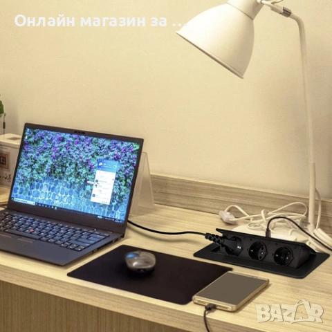 Разклонител за вграждане с 3 гнезда Izoxis, снимка 2 - Друга електроника - 53431098