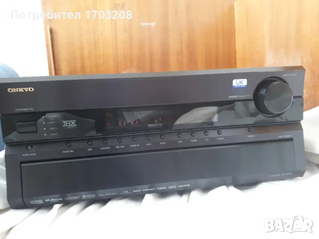 Черен Onkyo TX-SR875 THX Ultra2 7 x 140W 7.1-Channel, снимка 2 - Ресийвъри, усилватели, смесителни пултове - 37476371