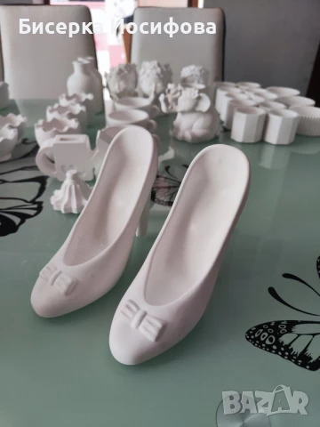 Заготовки  за вашите проекти + Кашпи съдове от керамична смес , снимка 2 - Вази - 50963283