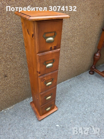 Шкафче / колонка в стил Рустик , снимка 3 - Шкафове - 54265104