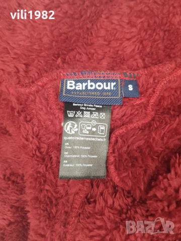 Barbour kучешки много мек и пухкав дебел пуловер размер S, снимка 5 - За кучета - 53093038