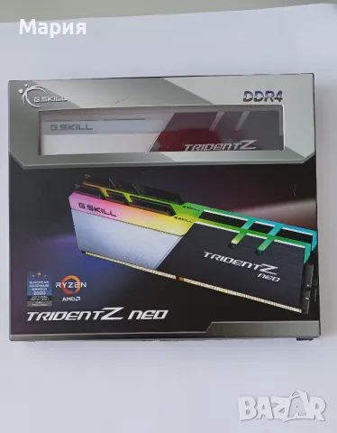 G.SKILL Trident 2 x 16GB ddr4 B-DIE F4-4000C16D-32GTZNA, снимка 4 - RAM памет - 49222217