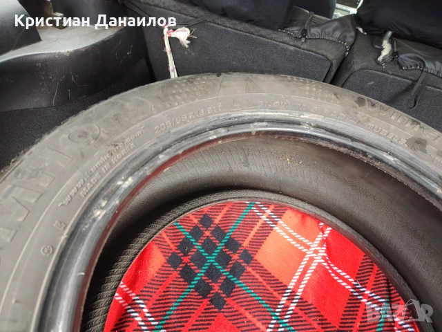 2бр 205 55 16 зимни, снимка 5 - Гуми и джанти - 54069196