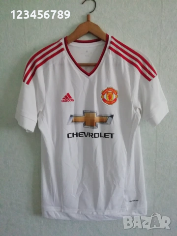 Manchester United Rooney Adidas оригинална нова тениска фланелка екип Рууни Манчестър , снимка 2 - Тениски - 53235275