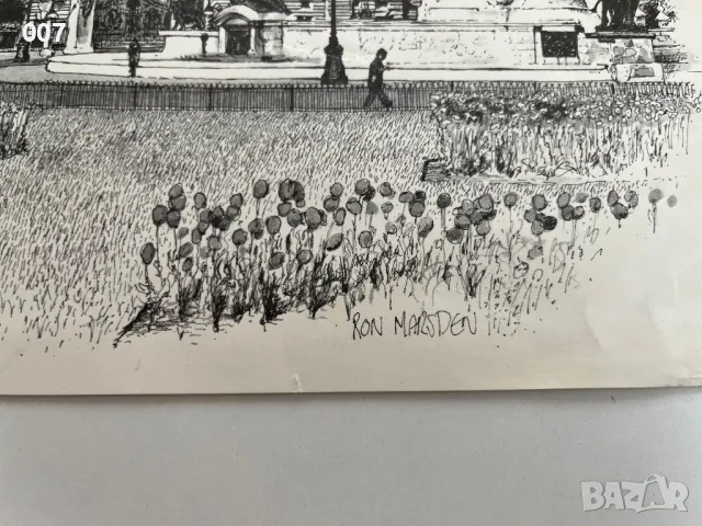 Музейна Сувенирна Литография, снимка 3 - Картини - 49677255