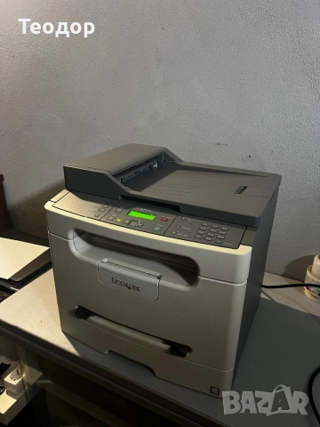 Лазерен принтер Lexmark X204n мрежов, снимка 4 - Принтери, копири, скенери - 52420893