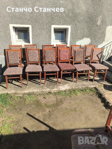 Продавам 14 стола масив за реставрация