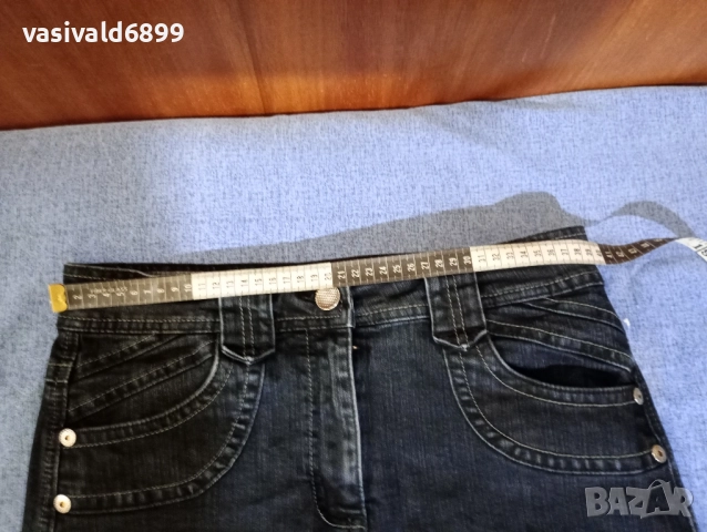 Дънкова пола , снимка 4 - Поли - 51623731