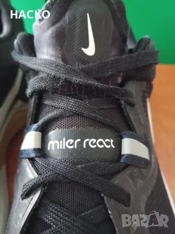 Nike React Miler 2 Номер 44,5 Стелка 28,5 см. 100% Оригинални Внос от Англия, снимка 3 - Маратонки - 47115058