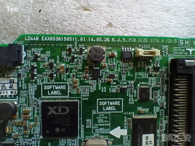 MAIN  BOARD LD44B EAX65361505(1.0) EBT62973012 от LG 42LB5500, снимка 2 - Части и Платки - 46576845