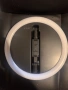 Нова LED ринг лампа LIVE BEAUTY LIGHT със стойка и държач за телефон 10 инча, 3 режима на светлина, снимка 3