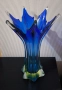 Мурано ваза от ураново стъкло – 28 см, снимка 7