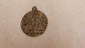 Старинен медальон за рождение и кръщение - 100 годишен, снимка 1 - Антикварни и старинни предмети - 45962990