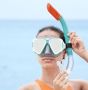 Огледална морска маска & Комплект шнорхел за плуване 14+ години - Bestway, снимка 4