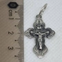 Сребърен кръст 925 проба - 1,6 г, снимка 5