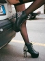 Боти на платформа с шипове Jeffrey Campbell "Havana Last" ,  номер 37, снимка 4