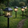 Многофункционална градинска соларна лампа XF-1012А - осветление и защита от насекоми, снимка 2