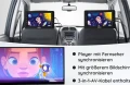BOIFUN BFN-101 DVD плейър за кола 2 монитора 1024x600 HD 10,5 инча с батерия USB,AV вход/изход,FM , снимка 12