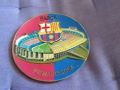 Чинийка за стена Барселона стадион Ноу Камп фи 115мм отлична, снимка 1 - Футбол - 45915853