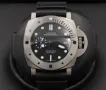 Panerai Luminor Submersible 1950 3 Days GMT 47mm Titanium Blue Dial Automatic Различни Варианти  , снимка 2