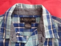 Нова детска карирана риза за момче U.S. POLO ASSN. размер 7г, 116-122см, снимка 4