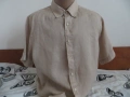Мъжки ленени ризи с къс ръкав , снимка 17