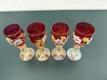 Стари винтидж чаши за аператив / ликьор. №8130, снимка 5