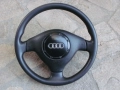 Волан трилъчев с айр-бег - Ауди А3 - оригинален, кожен !, снимка 3