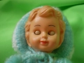Винтидж кукла целулит подв        Кукла с движещ  ръце и крака мигащи сини очи произведена в Италия , снимка 4