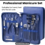 Комплект за маникюр и педикюр-30 части, снимка 1