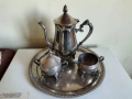 Прекрасен Стар Посребрен Сервиз, снимка 1