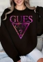 🖤 Женски Пуловер „GUESS WHO?“ в Черно и Бяло - STBoutique 🛍️ 📍, снимка 1
