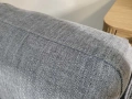 Сив диван от плат тройка с функция сън "Optimus", снимка 7