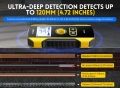 FNIRSI WD-01 детектор за стени / скенер за кабели, метал и дърво, снимка 11