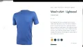 JANUS WOOL EXCLUSIVE T-Shirt 100% Merino Wool размер L / XL тениска 100% Мерино Вълна - 1257, снимка 2