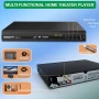 Нов Lonpoo Blu Ray DVD Player, Full 1080p , снимка 4