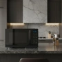 Микровълнова фурна MUHLER MO-7059D 25L, черна, дигитална, снимка 4