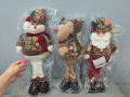 Фигурка декорация за Коледа, Еленче, Дядо Мраз, снежен човек, снимка 3