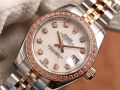 Дамски часовник Rolex Lady-Datejust с автоматичен механизъм, снимка 3