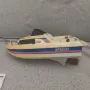 Стара Пластмасова Играчка Моторна Лодка, снимка 5