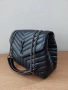 Луксозна Черна чанта YSL кодSG101H, снимка 4