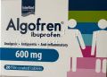 Продава Algofren Ibuprofen хранителна добавка против болки,температура и треска и анти възпалително., снимка 1 - Хранителни добавки - 45419561