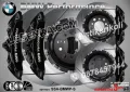 BMW Performance надписи за капаци на спирачни апарати , снимка 4