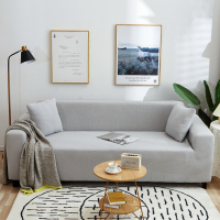 Еластичен калъф за диван "Комфорт", светло сиво, снимка 9 - Други - 44977859