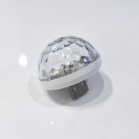 Светеща диско топка с USB порт за включване към автомобил, телефон/ Цвят: според нал в склада / USB , снимка 6 - Други - 45688850