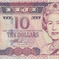 10 долара 2002, Фиджи, снимка 1 - Нумизматика и бонистика - 44979225