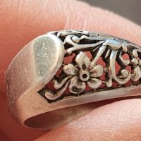 руски сребърен пръстен , снимка 1 - Пръстени - 45247833